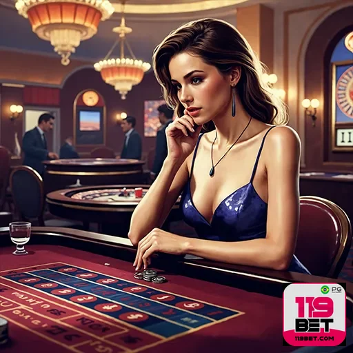 Imagem promocional do 119bet, casino online com jogos variados e destaque para a marca 119bet
