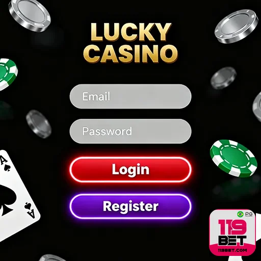 Pessoa acessando conta de cassino no celular com jogos e promoções